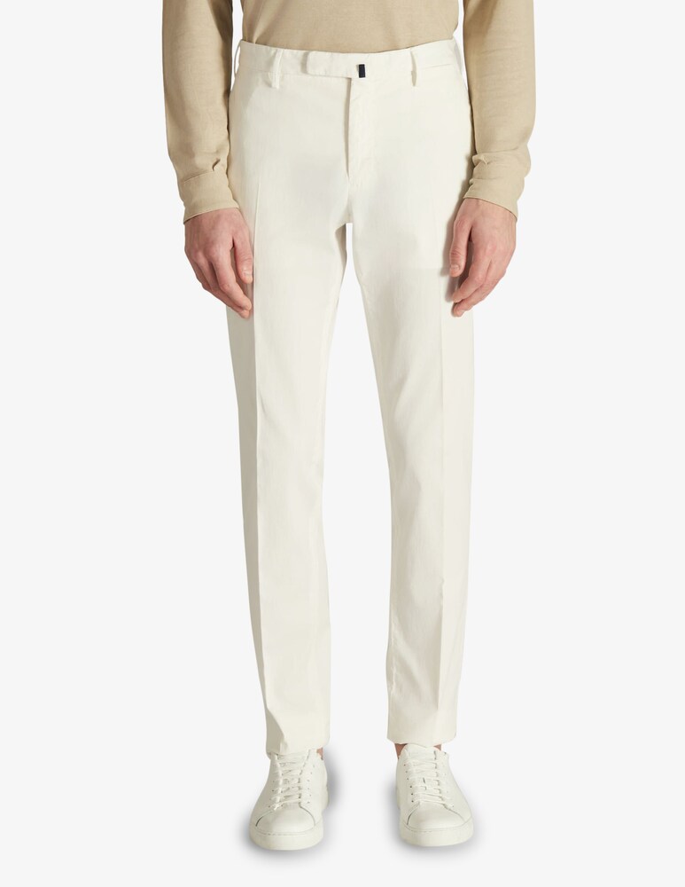 Slowear Incotex Pantalone Slim Fit In Cotone Certificato Royal Batavia