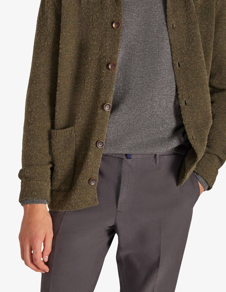 Slowear Incotex Pantalone Slim Fit In Doeskin Certificato