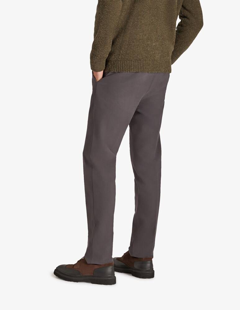 Slowear Incotex Pantalone Slim Fit In Doeskin Certificato