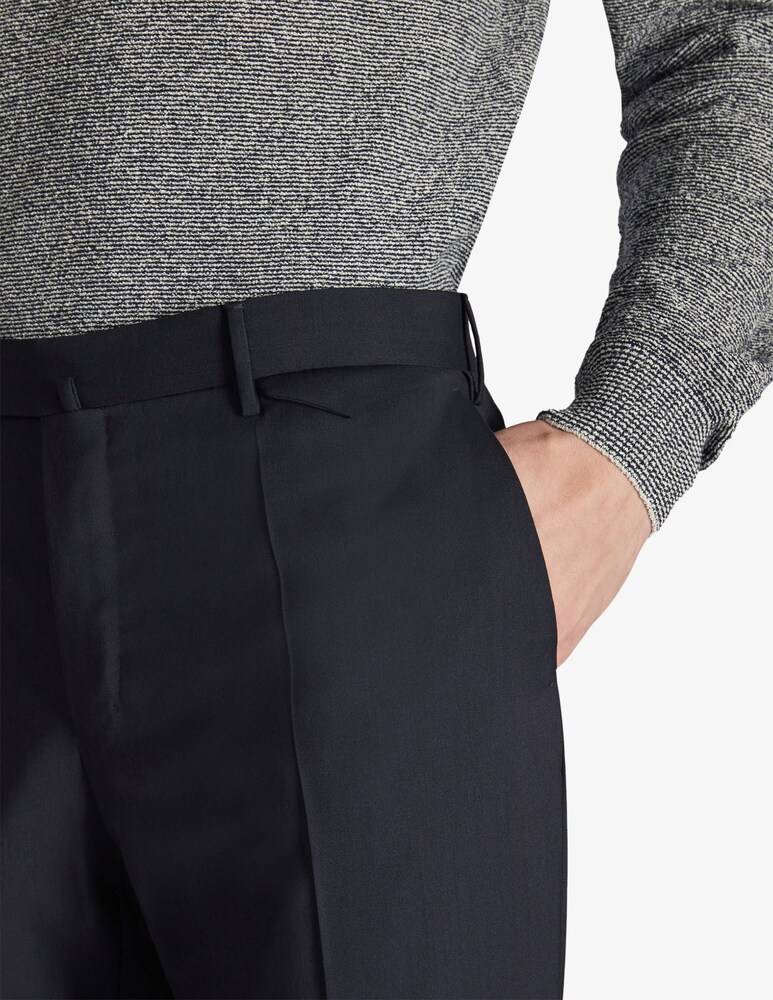 Slowear Incotex Pantalone Slim Fit In Lana Tropical Certificata