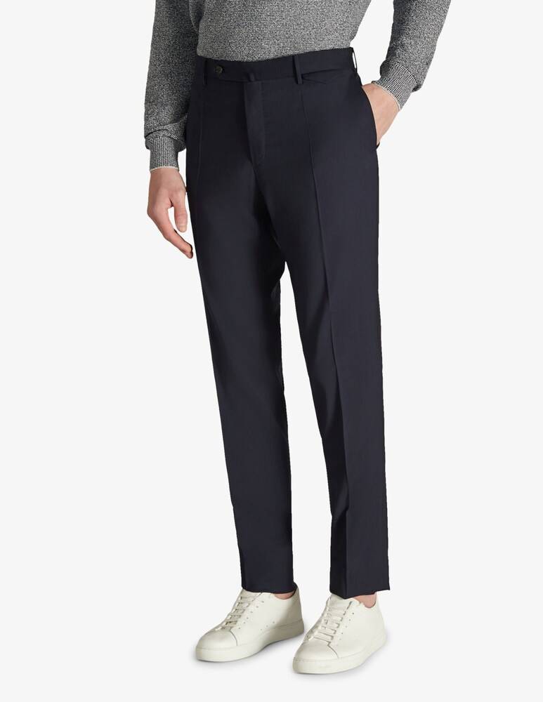 Slowear Incotex Pantalone slim fit in lana tropical certificata