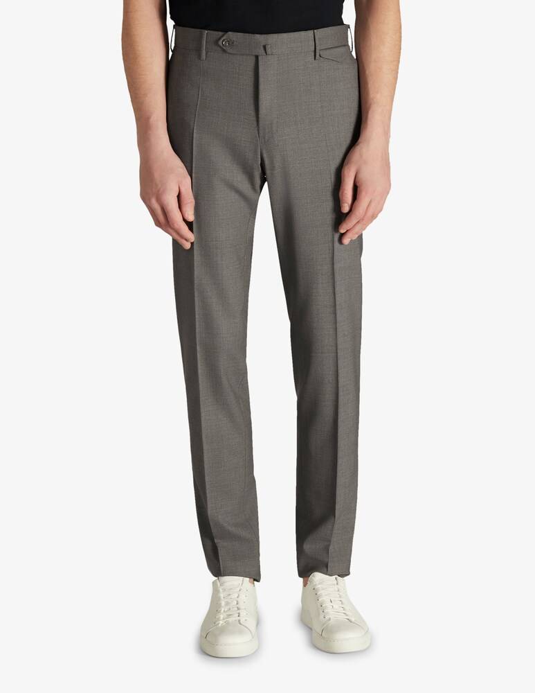 Slowear Incotex Pantalone slim fit in lana tropical certificata