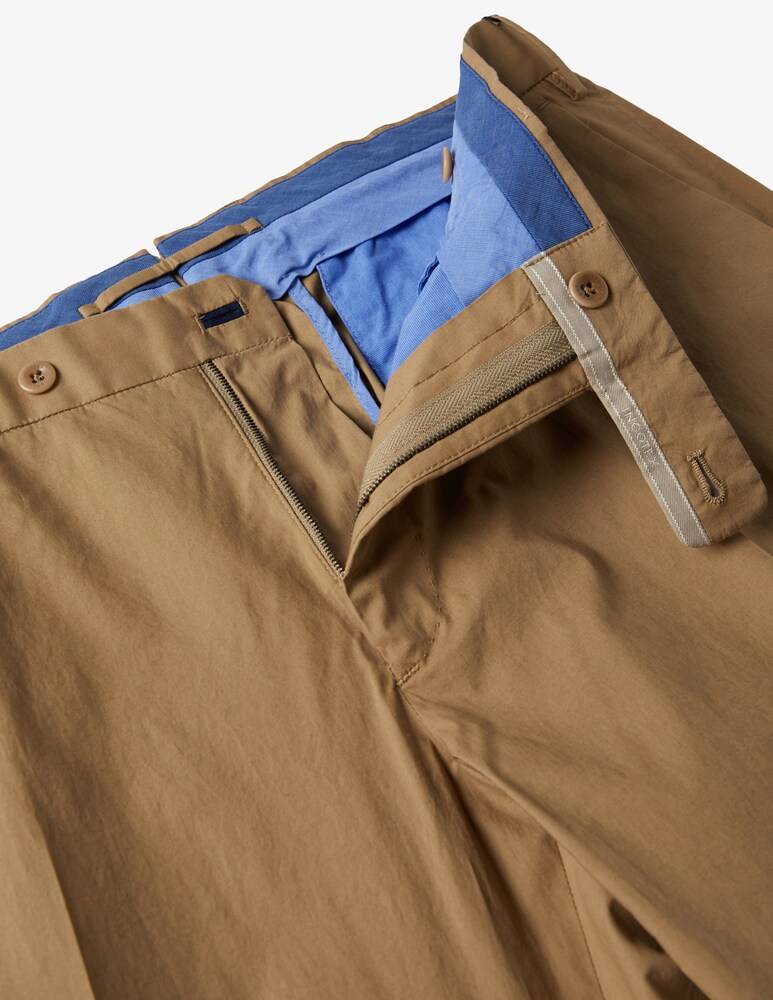 Slowear Incotex Pantalone Slim Fit In Summer Popeline Certificato