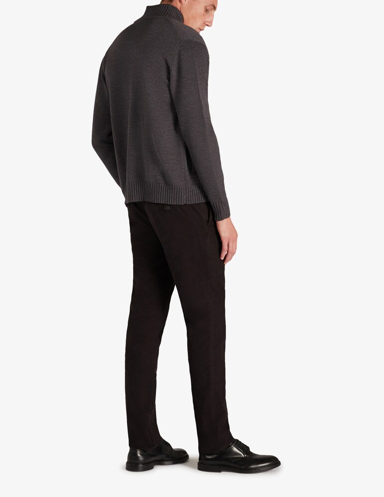 Slowear Incotex Pantalone Slim Fit In Tricochino Certificato