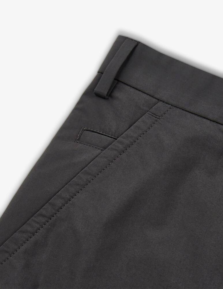 Slowear Incotex Pantalone Straight Fit In Tekno Popeline Certificato