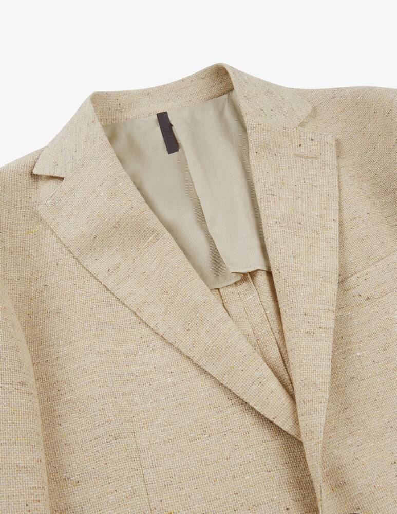 Slowear Montedoro Giacca Regular Fit In Cotone E Lino