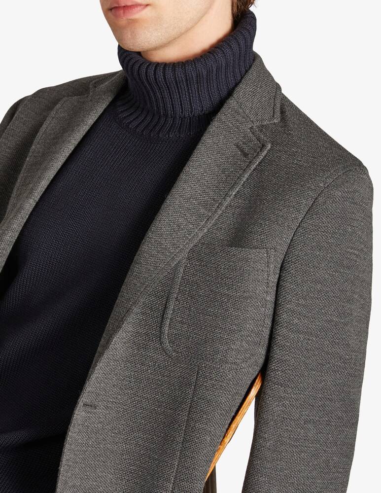 Slowear Montedoro Giacca Slim Fit In Jersey Hopsack