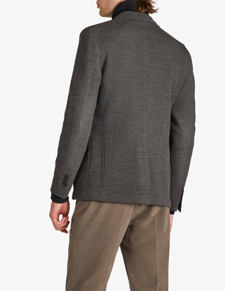 Slowear Montedoro Giacca Slim Fit In Jersey Hopsack