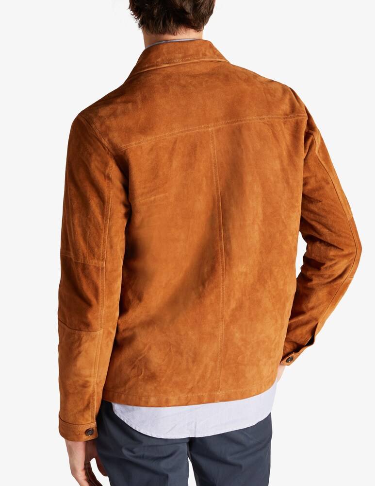 Slowear Montedoro Overshirt Relaxed Fit In Pelle