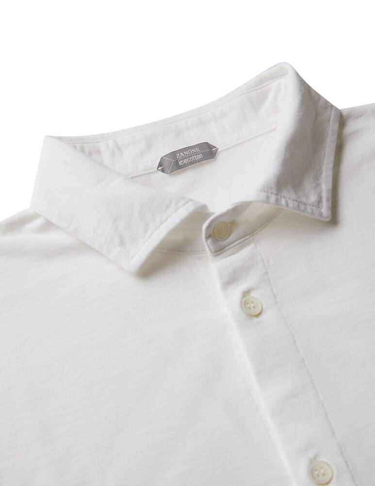 Slowear Zanone Camicia Slim Fit In IceCotton Organico