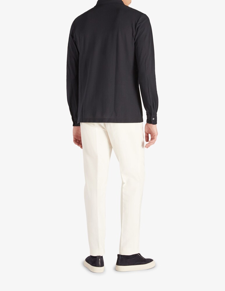 Slowear Zanone Camicia Slim Fit In IceCotton Organico