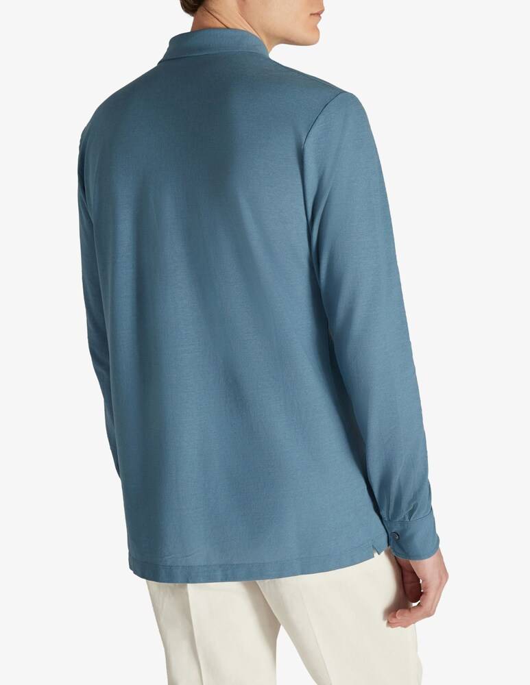 Slowear Zanone Camicia Slim Fit In IceCotton Organico