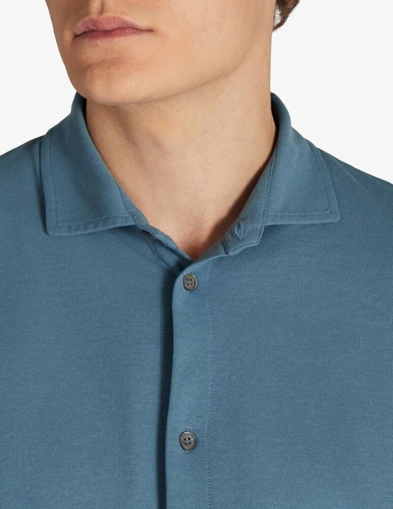 Slowear Zanone Camicia Slim Fit In IceCotton Organico