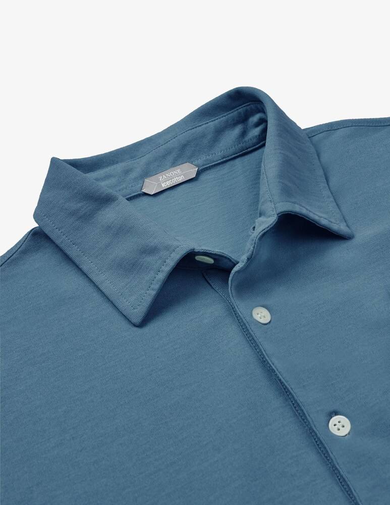 Slowear Zanone Camicia Slim Fit In IceCotton Organico
