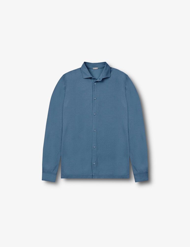 Slowear Zanone Camicia slim fit in IceCotton organico