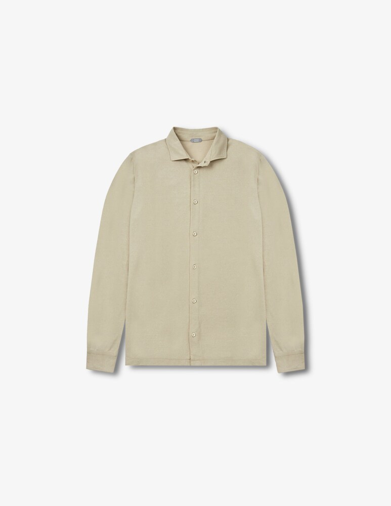 Slowear Zanone Camicia Slim Fit In IceCotton Organico