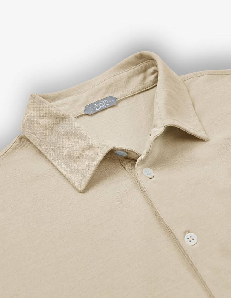 Slowear Zanone Camicia Slim Fit In IceCotton Organico