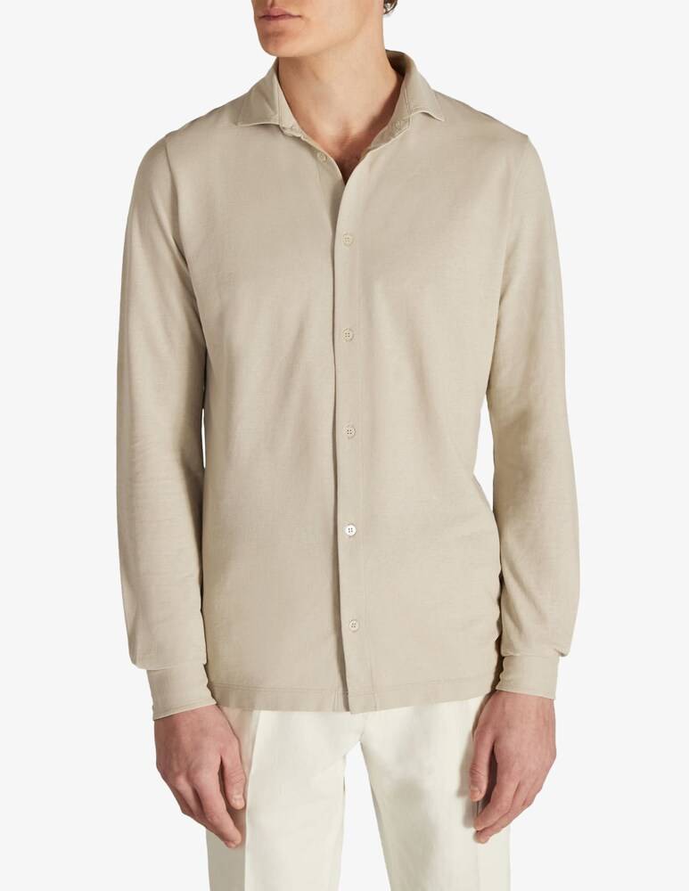 Slowear Zanone Camicia slim fit in IceCotton organico