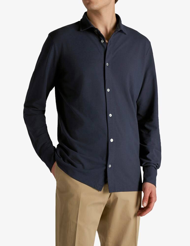 Slowear Zanone Camicia slim fit in IceCotton organico