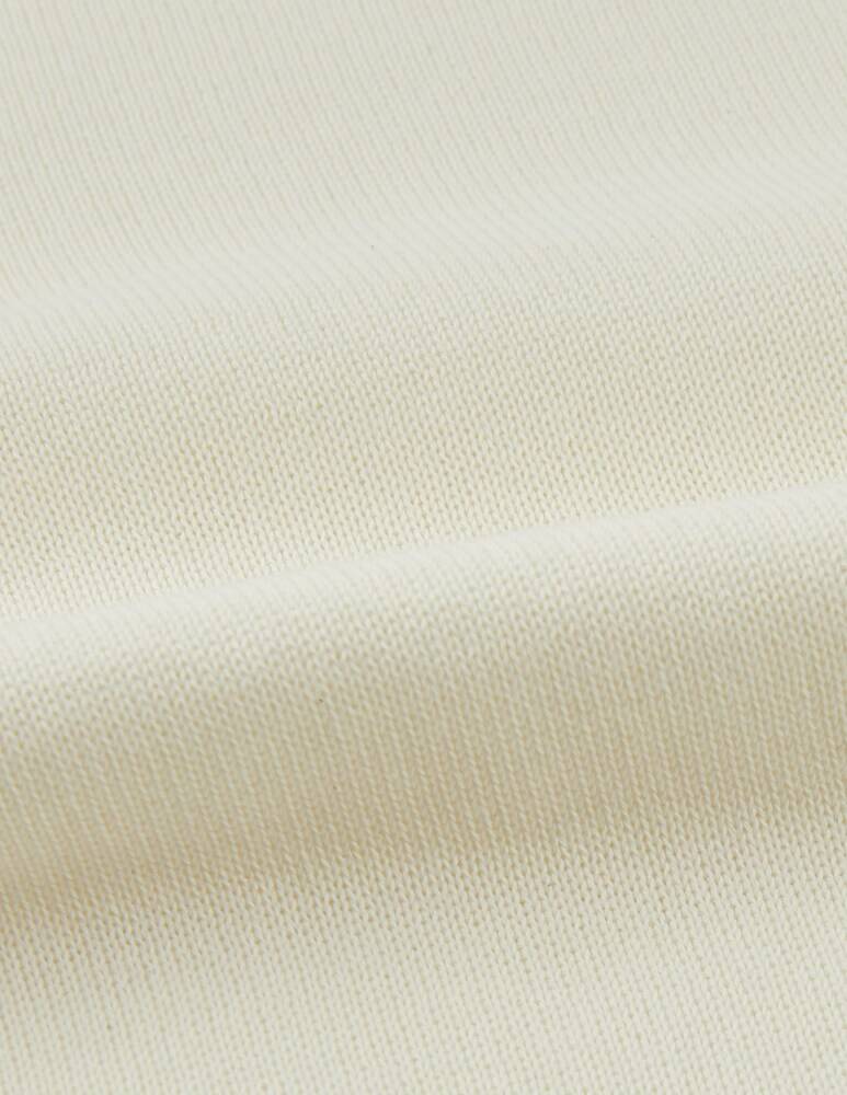 Slowear Zanone Girocollo Slim Fit In Cotone Crêpe Certificato