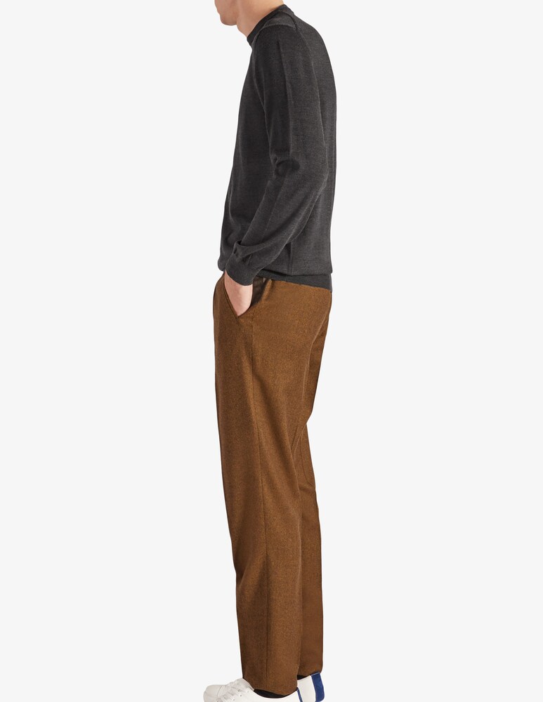 Slowear Zanone Maglia Girocollo In Flexwool Certificato