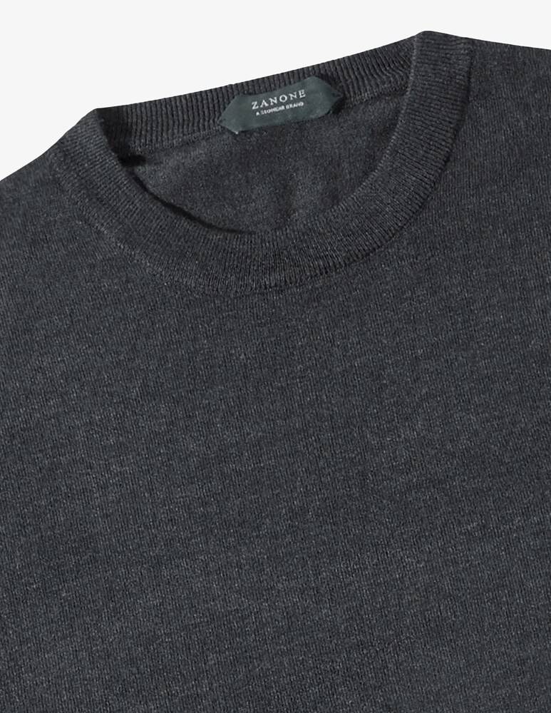 Slowear Zanone Maglia Girocollo In Flexwool Certificato