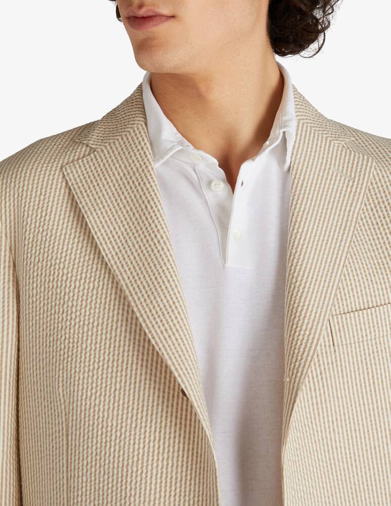 Slowear Zanone Polo Slim Fit A Manica Lungo In IceCotton Organico