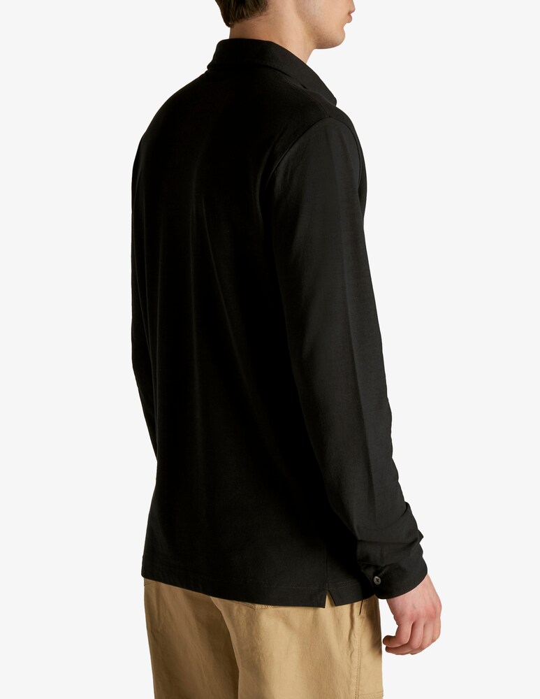 Slowear Zanone Polo Slim Fit A Manica Lungo In IceCotton Organico