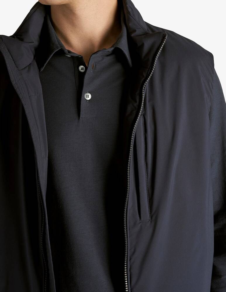 Slowear Zanone Polo Slim Fit A Manica Lungo In IceCotton Organico