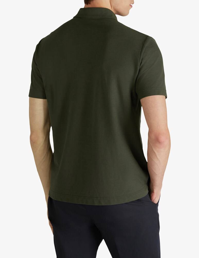 Slowear Zanone Polo Slim Fit In IceCotton Organico