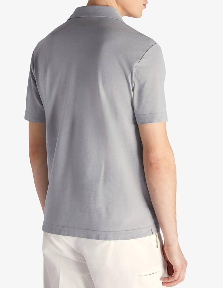 Slowear Zanone Polo Slim Fit In IceCotton Organico