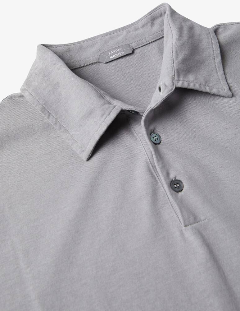 Slowear Zanone Polo Slim Fit In IceCotton Organico
