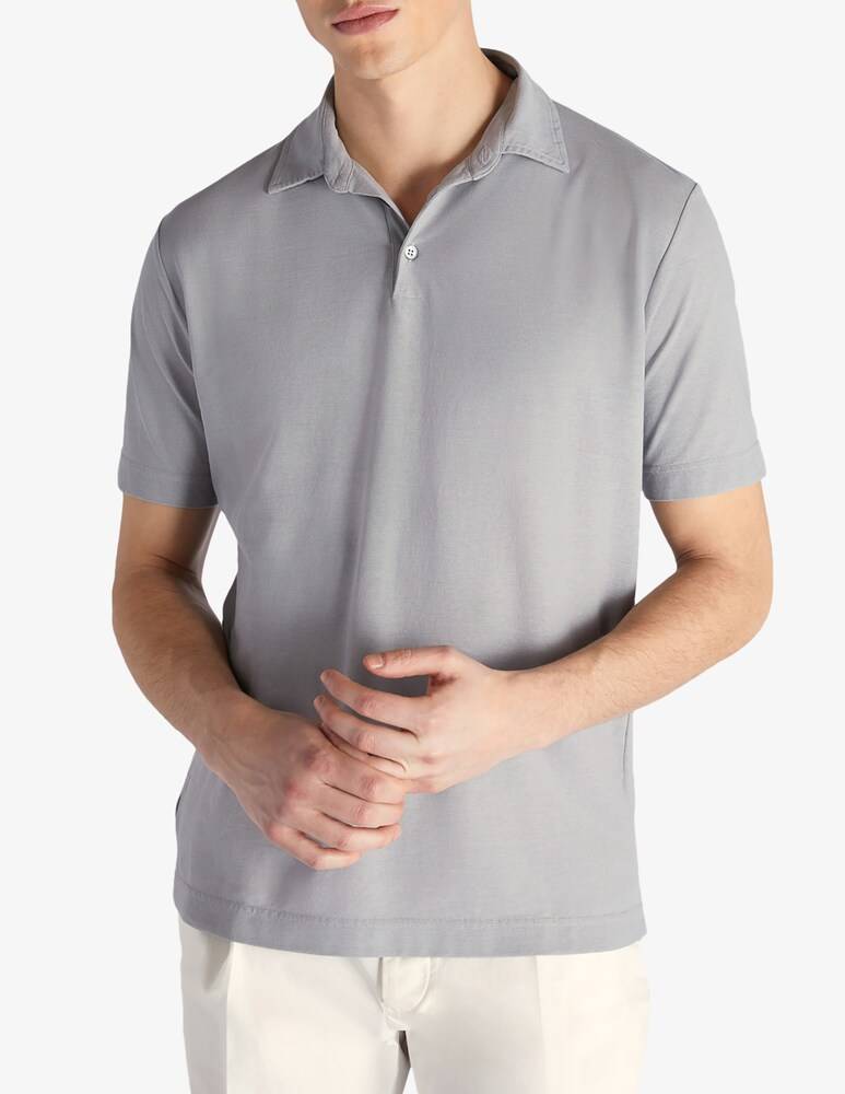 Slowear Zanone Polo slim fit in IceCotton organico