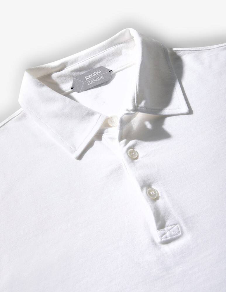 Slowear Zanone Polo Slim Fit In IceCotton Organico