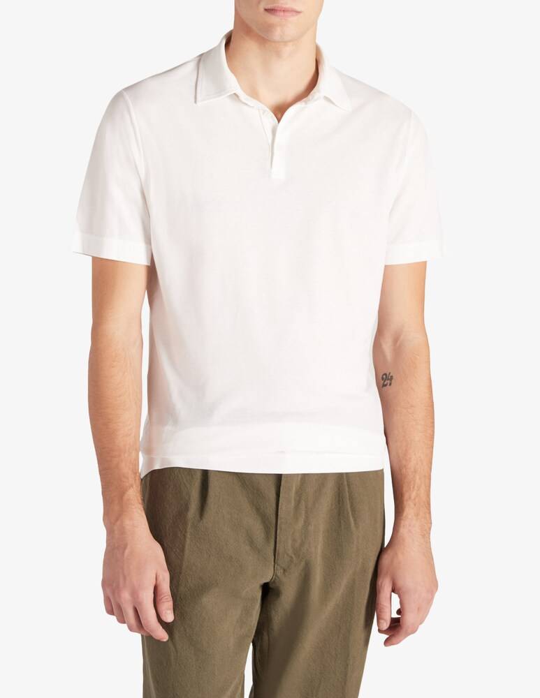 Slowear Zanone Polo slim fit in IceCotton organico