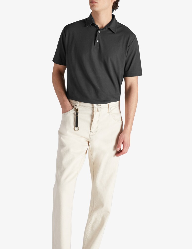 Slowear Zanone Polo slim fit in IceCotton organico