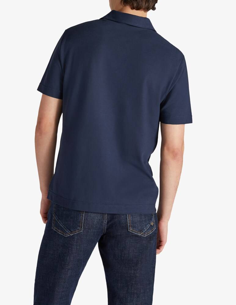 Slowear Zanone Polo Slim Fit In IceCotton Organico