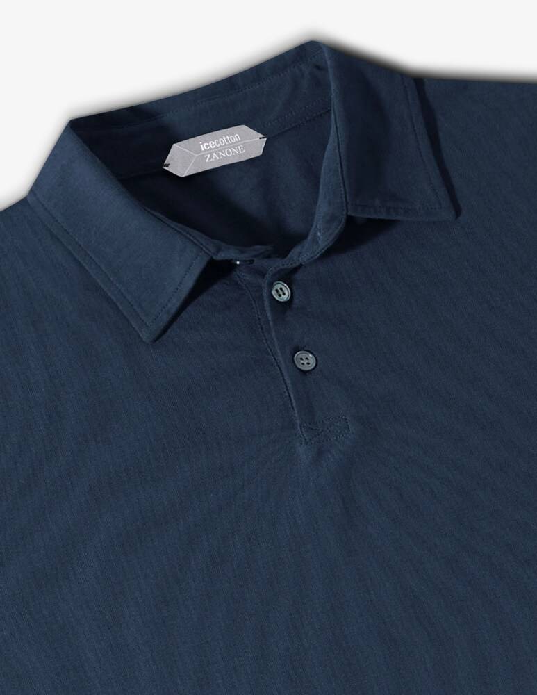Slowear Zanone Polo Slim Fit In IceCotton Organico