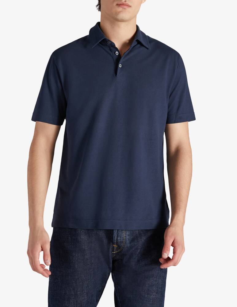 Slowear Zanone Polo slim fit in IceCotton organico