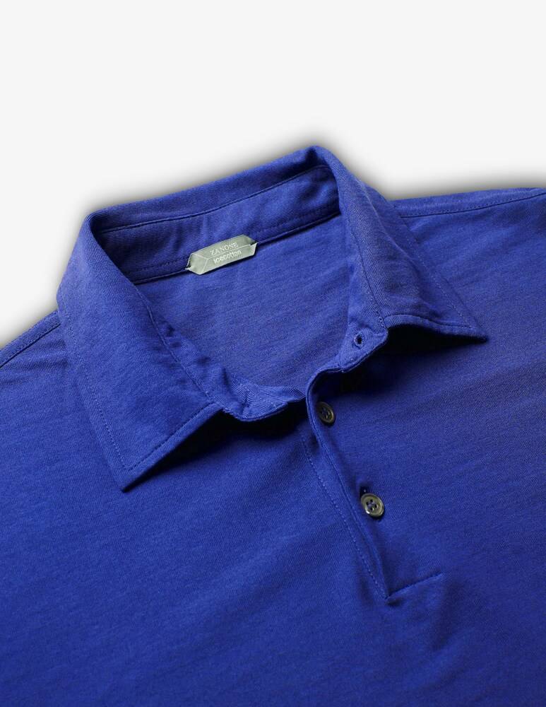 Slowear Zanone Polo Slim Fit In IceCotton Organico