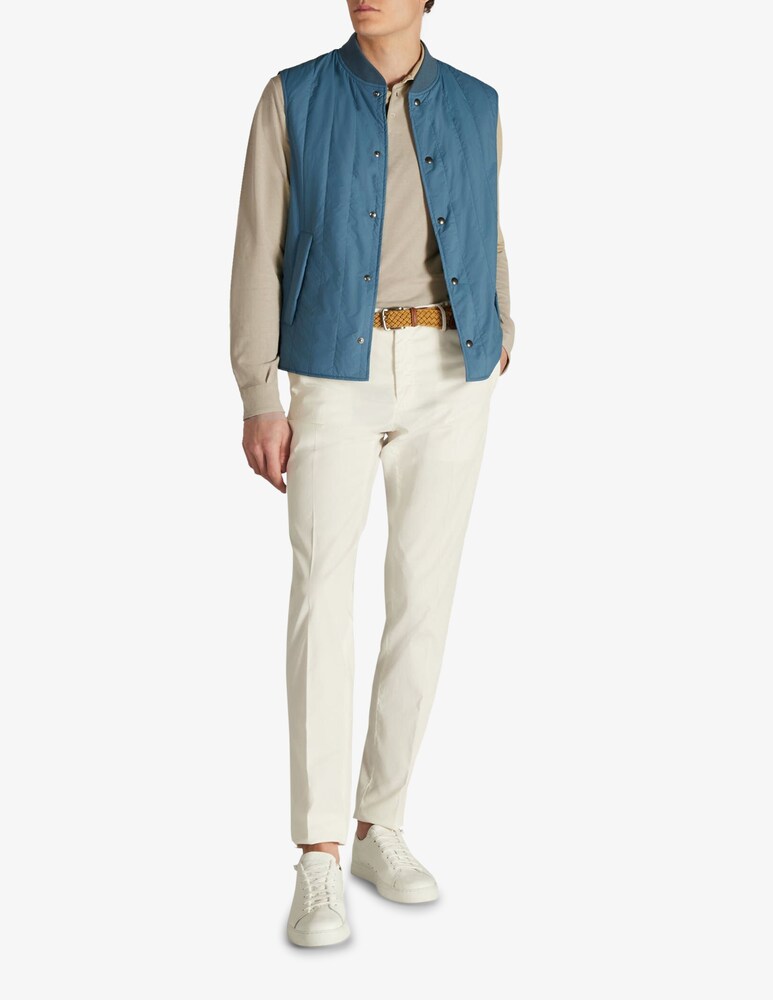 Slowear Zanone Polo Slim Fit In IceCotton Organico