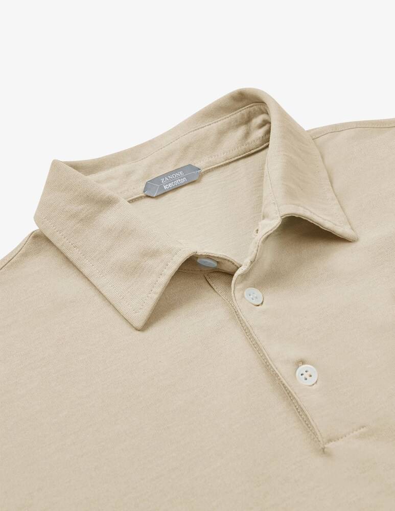 Slowear Zanone Polo Slim Fit In IceCotton Organico