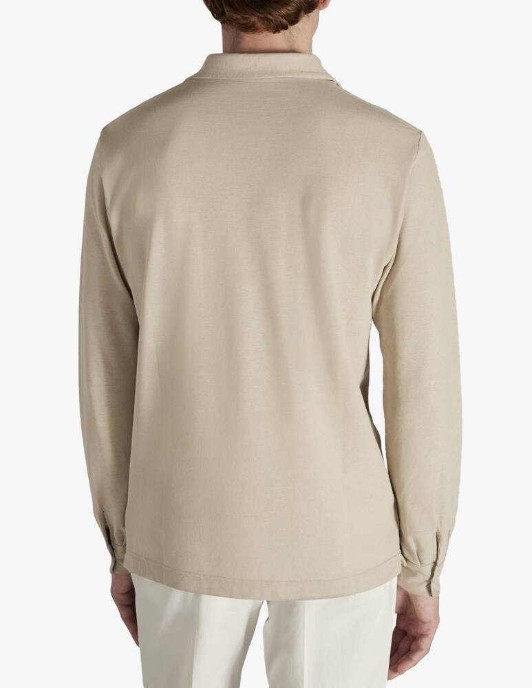 Slowear Zanone Polo slim fit in IceCotton organico