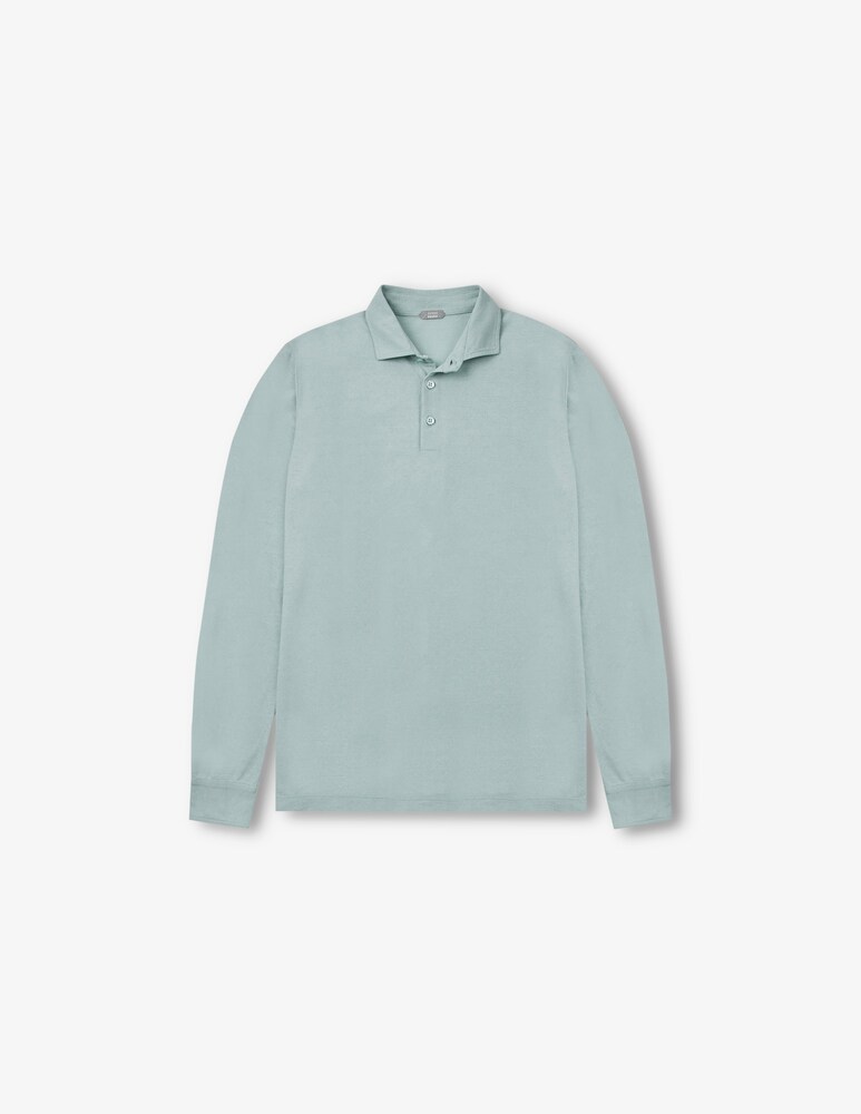 Slowear Zanone Polo Slim Fit In IceCotton Organico