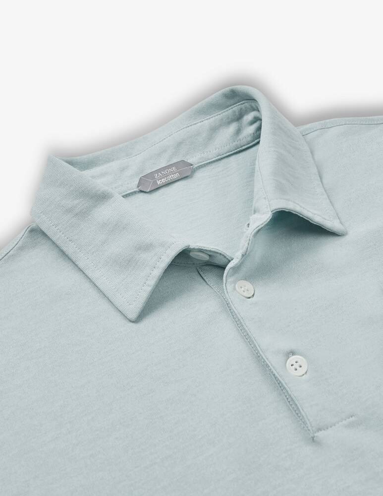 Slowear Zanone Polo Slim Fit In IceCotton Organico