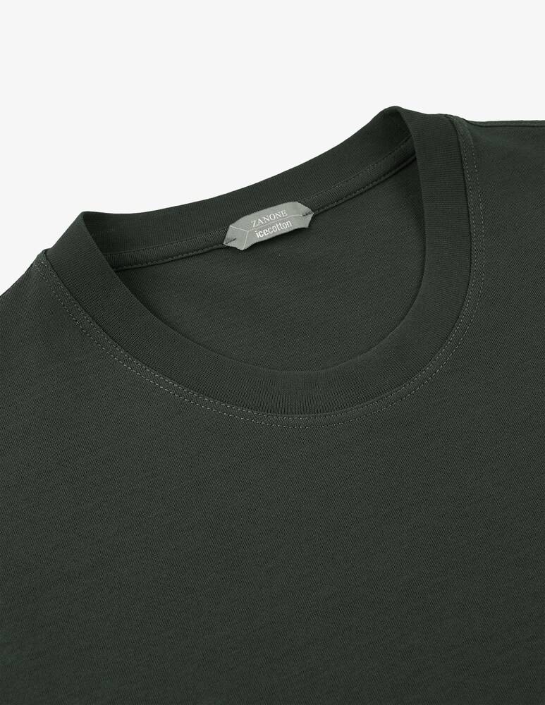 Slowear Zanone T-shirt Manica Lunga Slim Fit In IceCotton Organico