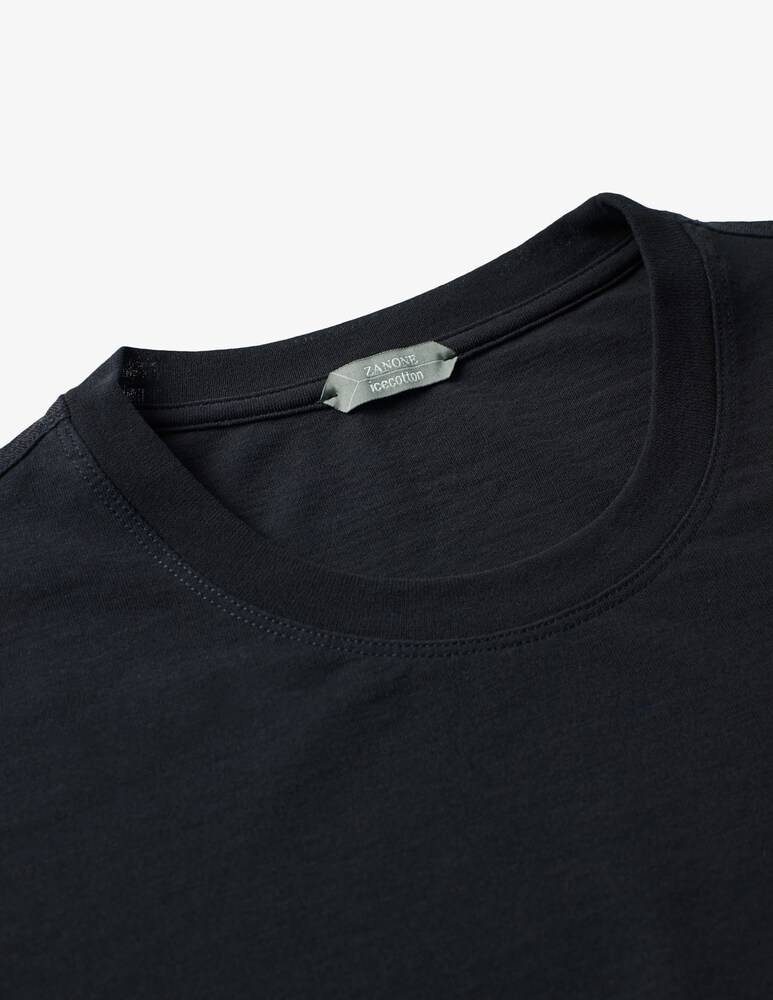 Slowear Zanone T-shirt Manica Lunga Slim Fit In IceCotton Organico