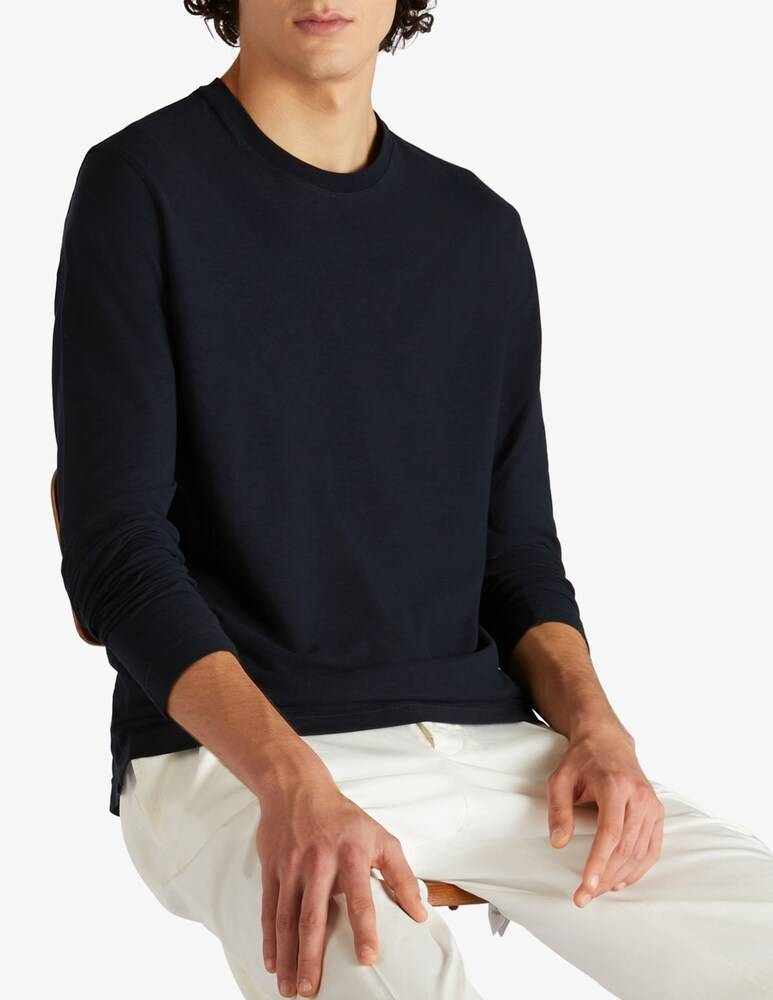 Slowear Zanone T-shirt manica lunga slim fit in IceCotton organico