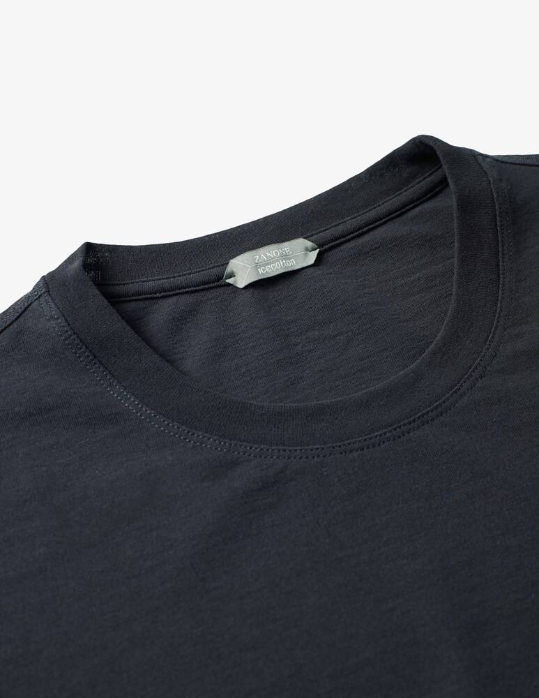 Slowear Zanone T-shirt Manica Lunga Slim Fit In IceCotton Organico