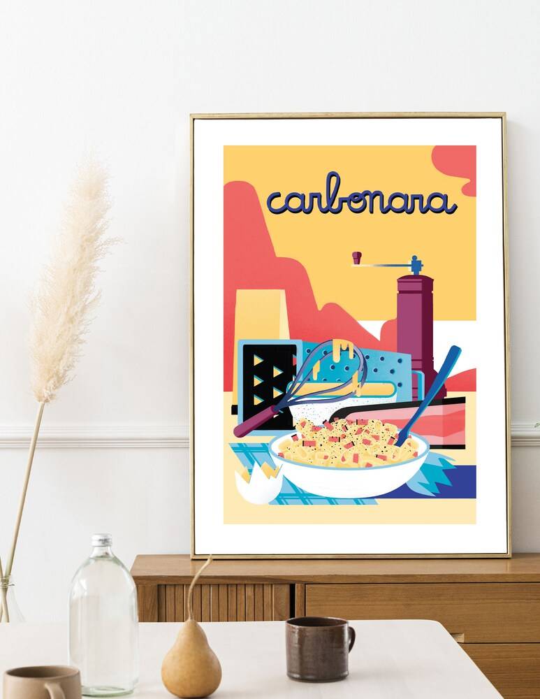 Slurp Design Poster Slurp D'Autore - Multicolor